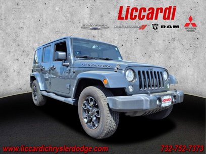 Used 2017 Jeep Wrangler Unlimited Sahara