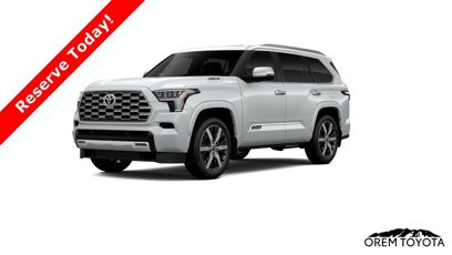 New 2025 Toyota Sequoia Capstone