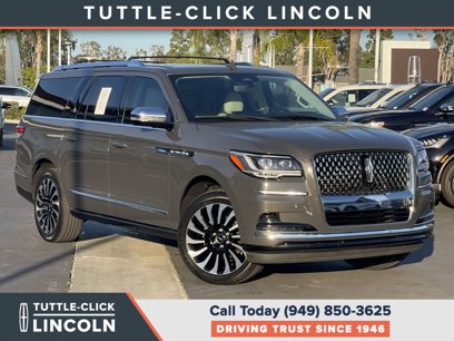 Certified 2022 Lincoln Navigator L Black Label