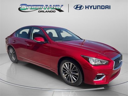 Used 2022 INFINITI Q50 Luxe
