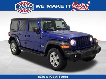 Certified 2019 Jeep Wrangler Unlimited Sport S