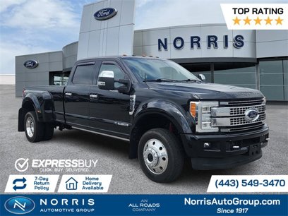Used 2017 Ford F450 Platinum w/ Platinum Ultimate Package