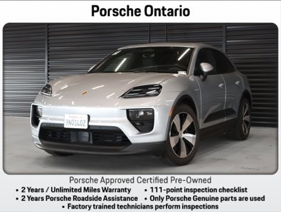 Certified 2025 Porsche Macan 4 Electric