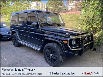 Certified 2015 Mercedes-Benz G 550