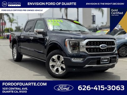 Certified 2023 Ford F150 Platinum