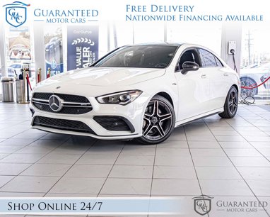 Used 2021 Mercedes-Benz CLA 35 AMG 4MATIC w/ Premium Package