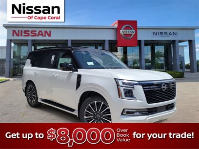 New 2025 Nissan Armada Platinum Reserve