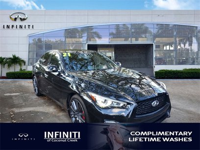 Certified 2022 INFINITI Q50 Red Sport 400