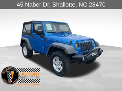 Certified 2016 Jeep Wrangler Sport w/ Connectivity Group