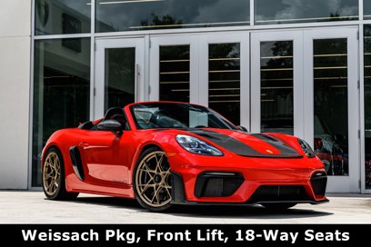 Used 2025 Porsche 718 Boxster Spyder RS
