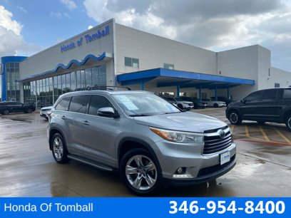 Used 2016 Toyota Highlander Limited Platinum