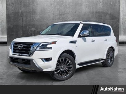 Used 2021 Nissan Armada Platinum w/ Captain's Chairs Package