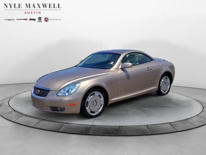 Used 2002 Lexus SC 430 Convertible