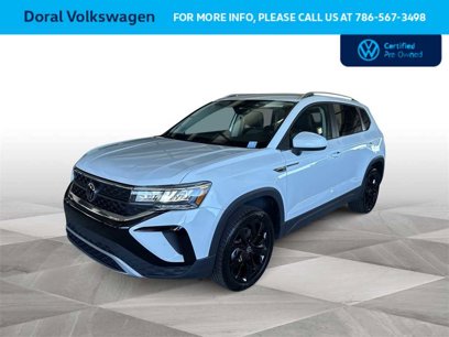 Certified 2023 Volkswagen Taos SE w/ Black Wheel Package