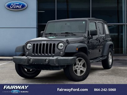 Used 2017 Jeep Wrangler Unlimited Sport w/ Quick Order Package 24S