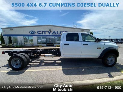 Used 2011 RAM 5500 4x4 Crew Cab w/ HD Snow Plow Prep Group