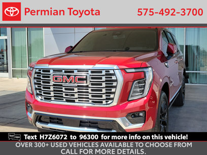 Used 2025 GMC Yukon Denali w/ Sun & Power Step Package