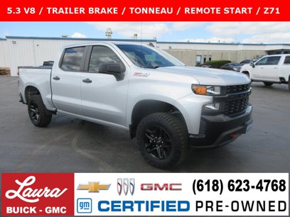 Certified 2021 Chevrolet Silverado 1500 Custom Trail Boss w/ LPO, Dark Essentials Package