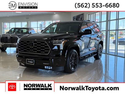 New 2025 Toyota Sequoia Platinum