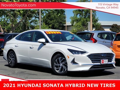 Used 2021 Hyundai Sonata Blue