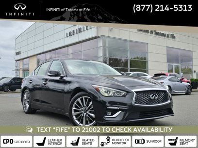 Certified 2022 INFINITI Q50 Luxe w/ Cargo Package