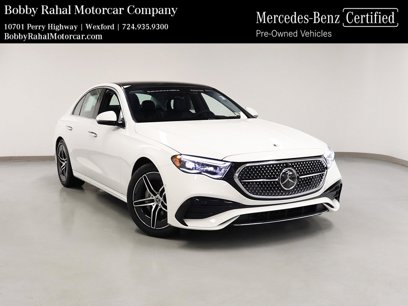 Certified 2025 Mercedes-Benz E 350 4MATIC Sedan