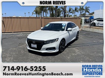 Certified 2020 Honda Accord Sport