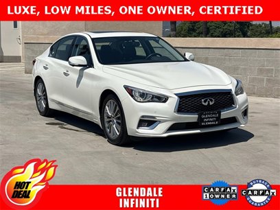 Certified 2024 INFINITI Q50 Luxe w/ Cargo Package