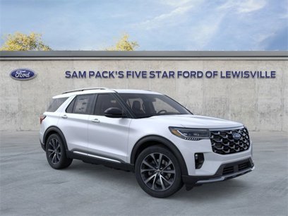 New 2025 Ford Explorer Platinum