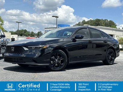 Certified 2025 Honda Accord SE
