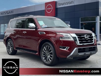 Certified 2024 Nissan Armada Platinum w/ Captain's Chairs Package