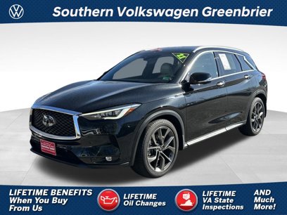 Used 2021 INFINITI QX50 Autograph w/ Premium White Leather Package