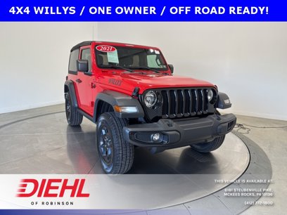 Certified 2021 Jeep Wrangler Sport