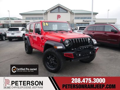 Certified 2020 Jeep Wrangler Unlimited Sport
