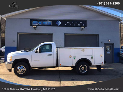 Used 2013 Chevrolet Silverado 3500 W/T w/ Snow Plow Prep Package
