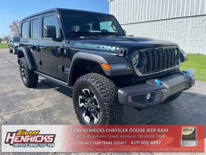 Used 2024 Jeep Wrangler Unlimited Rubicon 4xe w/ Technology Group