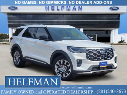 Certified 2025 Ford Explorer Platinum