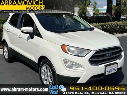 Used 2020 Ford EcoSport SE w/ SE Convenience Package