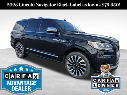 Certified 2023 Lincoln Navigator Black Label