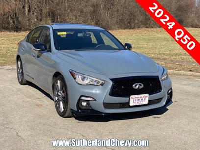 Used 2024 INFINITI Q50 Red Sport 400