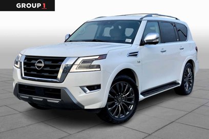 Used 2022 Nissan Armada Platinum w/ Captain's Chairs Package