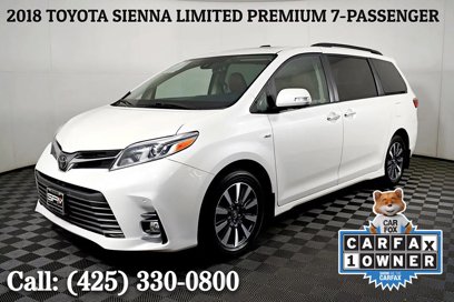 Used 2018 Toyota Sienna Limited Premium