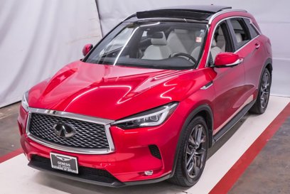 Used 2020 INFINITI QX50 Autograph w/ Premium White Leather Package