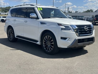 Certified 2023 Nissan Armada Platinum w/ Captain's Chairs Package
