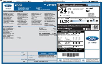 Used 2015 Ford Edge Titanium w/ Equipment Group 301A