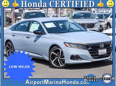 Certified 2022 Honda Accord Sport