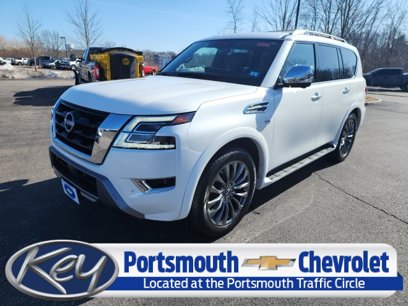 Used 2022 Nissan Armada Platinum w/ Captain's Chairs Package