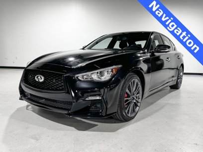 Used 2023 INFINITI Q50 Red Sport 400 w/ Carbon Fiber Package