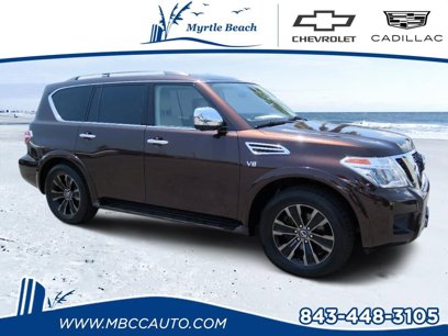 Used 2019 Nissan Armada Platinum w/ Captain's Chairs Package