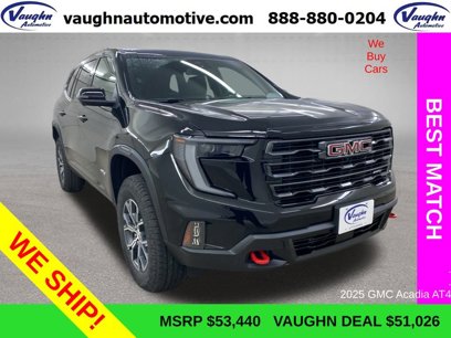 New 2025 GMC Acadia AT4